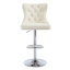 Tabouret de comptoir pivotant à hauteur réglable avec structure en métal-108939433-108939427