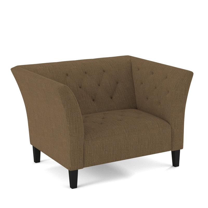 Carruth Upholstered Armchair, Heavenly Cafe Chenille