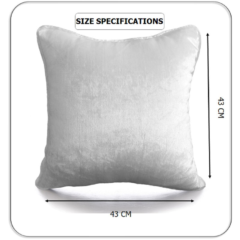 Aspinwall Square Cushion Cover, White