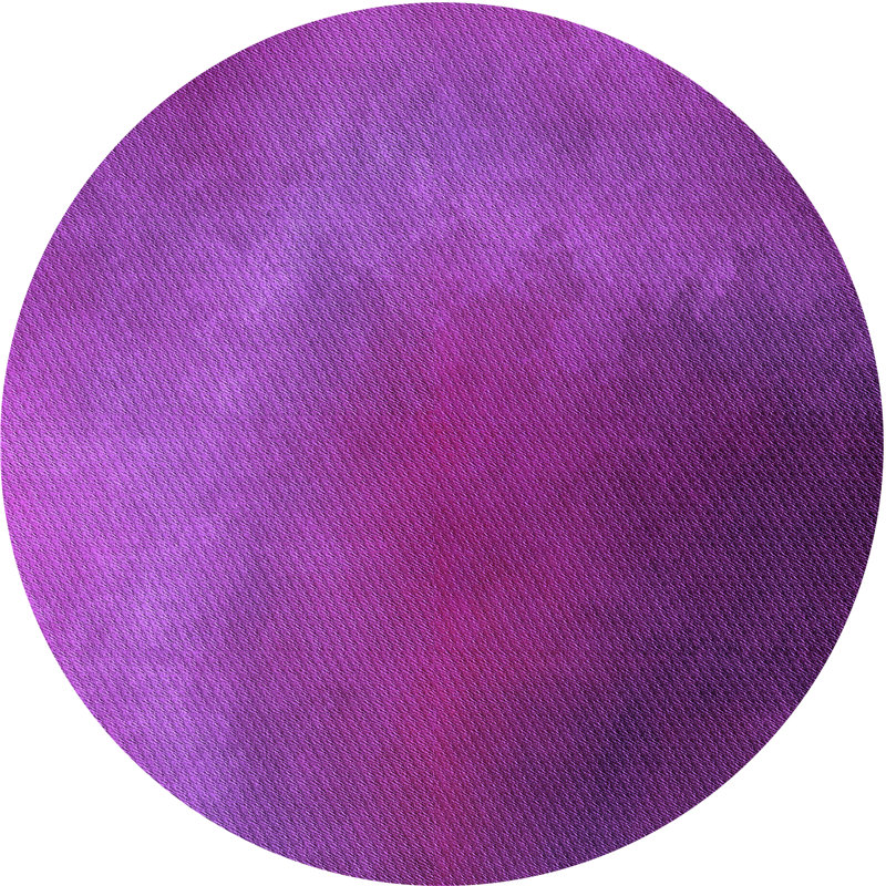Tapis mauve en laine Witten, Rectangle 7 pi x 10 pi