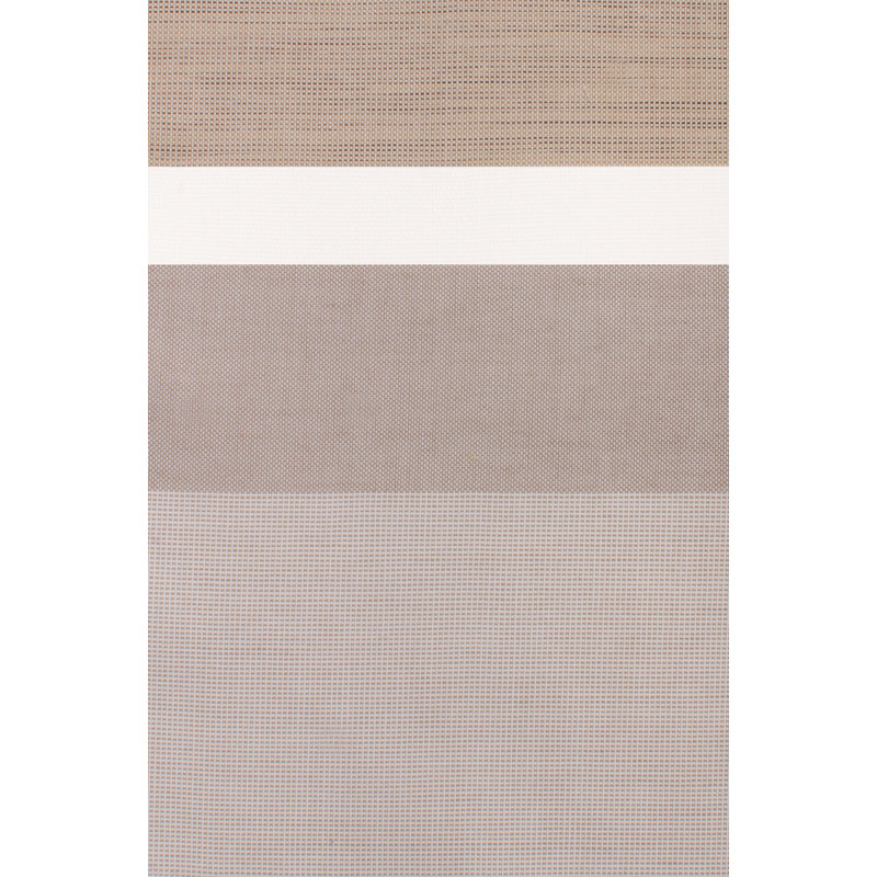 Rexford Striped Throw Pillow Cover, Brown, 38cm x 38cm, Square