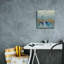 «Bateaux dans le port III» par Silvia Vassileva, art mural sur toile-839956139