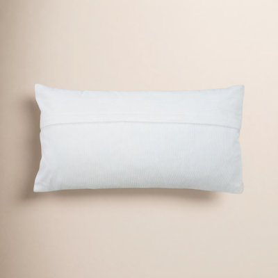 Brockett Textured Reversible Throw Pillow