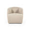 Fauteuil demi-tonneau en polyester 31 po Charlotte-59343823