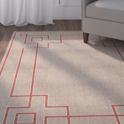Rust Camel Rug Sol 72 Outdoor™ Amherst Performance Rust/Camel/Cream Rug & Reviews ...