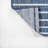 Anite Modern Offset Stripe Blue/Ivory Indoor/Outdoor Rug-425555076