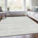 Premium Machine Washable Prisco Silver Rug