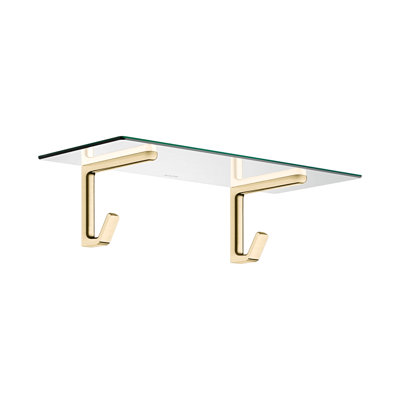 AXOR Universal Softsquare Towel Shelf With Robe Hooks