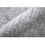 Tapis abstrait en viscose tissé à la main bleu / argent-1974637075