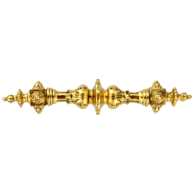Kings Road Bar / Handle Pull, 24K Satin Gold