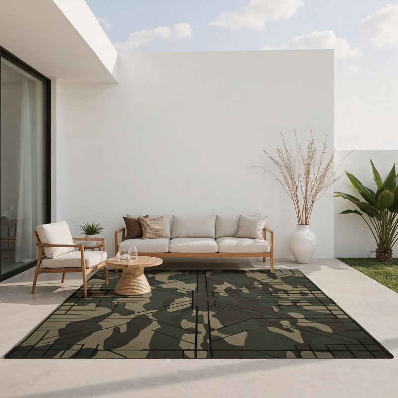 Tapis intérieur et extérieur Vanguard Vision, Rectangulaire 8 pi x 10 pi