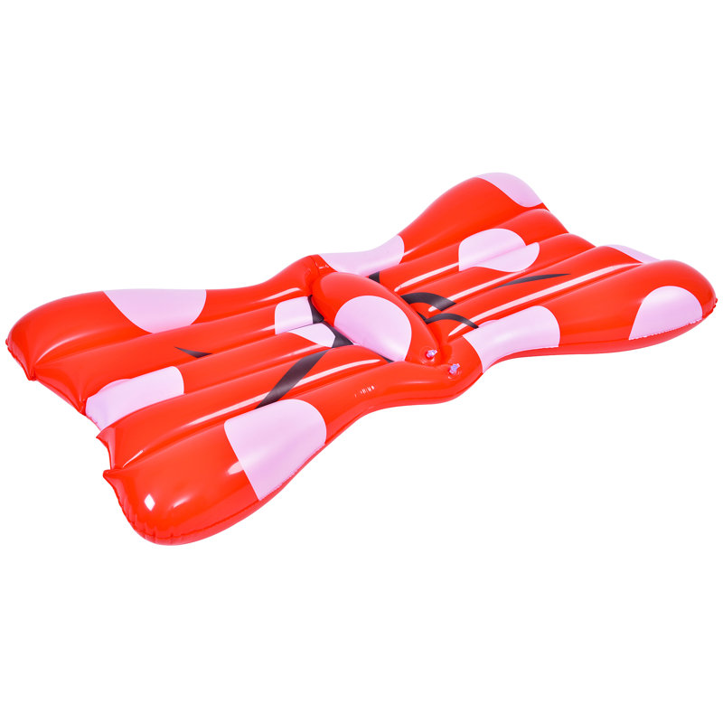 Flotteur gonflable 37 po rouge et blanc