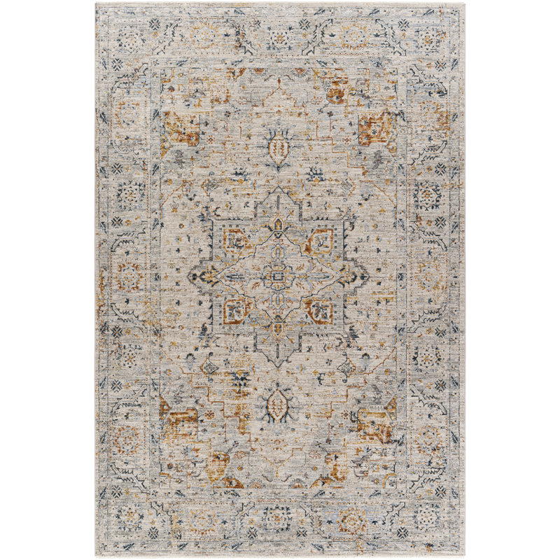 Dieon Oriental Indoor Rug, Rectangle 5' x 7'5"