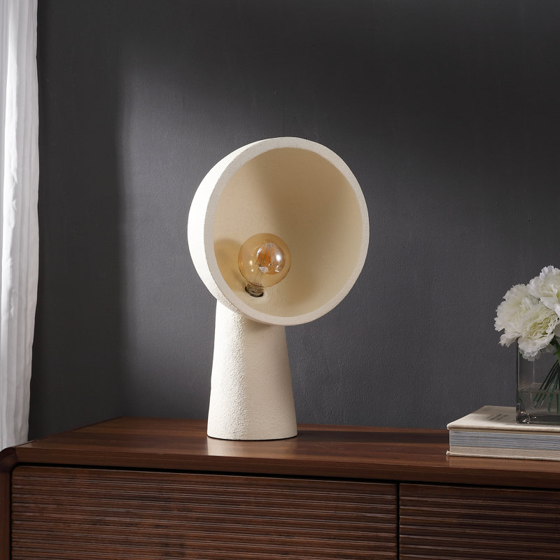 Lampe de table colonne DEL 17,5 po Claude