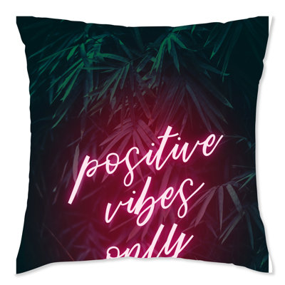  Inspirational Square Pillow Cover & Insert
