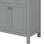 Ensemble de meuble-lavabo simple 60 po avec lavabo double 60 po-1293555846
