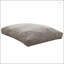 Fauteuil à billes convertible en mousse à mémoire de forme, canapé et fauteuil 2-en-1, velours côtelé luxueux, beige