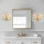 Applique murale en cristal 2 lumières-835384285
