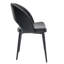 Ensemble de 2 chaises de salle à manger modernes en similicuir avec pieds en métal - chaises d'appoint rembourrées-109011295