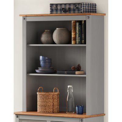 Angelka 87cm Sideboard with Bar Hutch