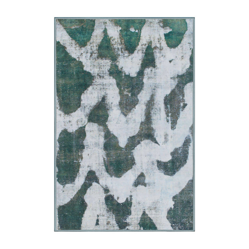 Tapis abstrait moderne 873, Tapis de couloir 2 pi x 5 pi