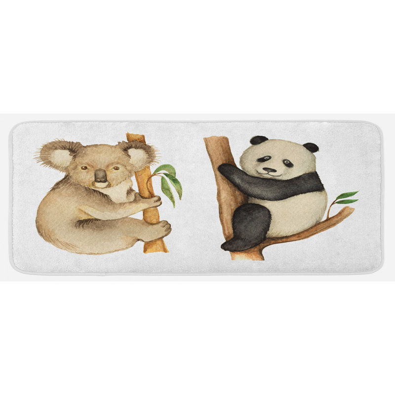 Tapis de cuisine panda