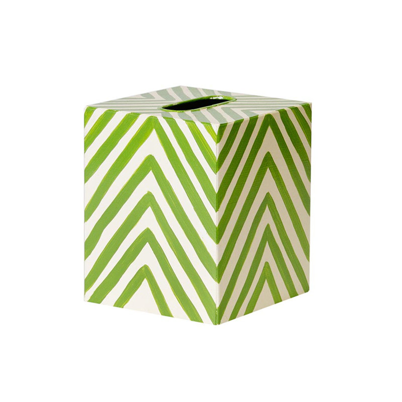 Tissue Box Cover, Green