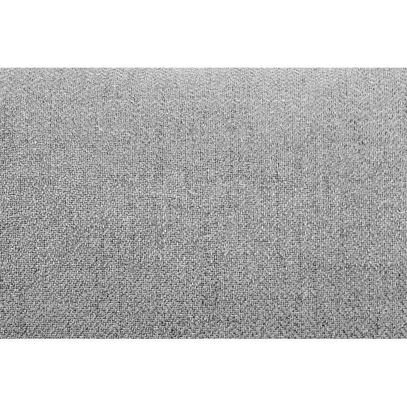 Causeuse inclinable de style moderne 1pc Toile de jute rembourrée avec accoudoirs moelleux et appui-tête, Beige