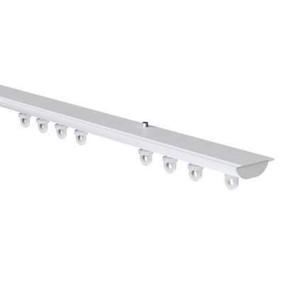 Analleli White Aluminum 400cm Curtain Track/Rail