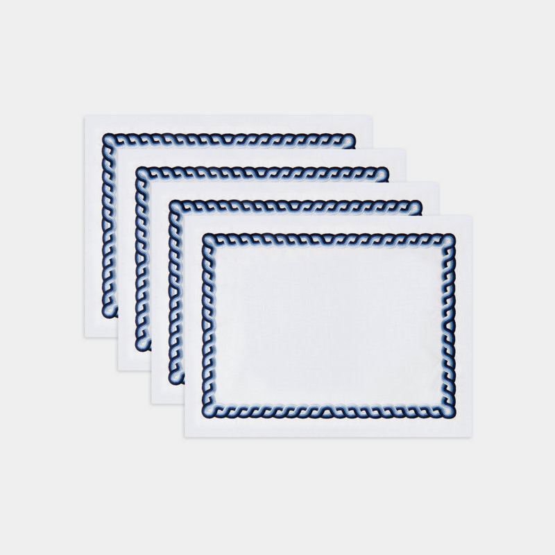 Bodrum Ropework Embroidered Placemat