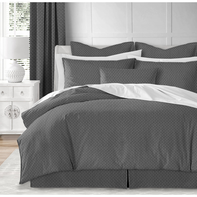 Ibiza Rectangular Pillow Cover & Insert, Gray