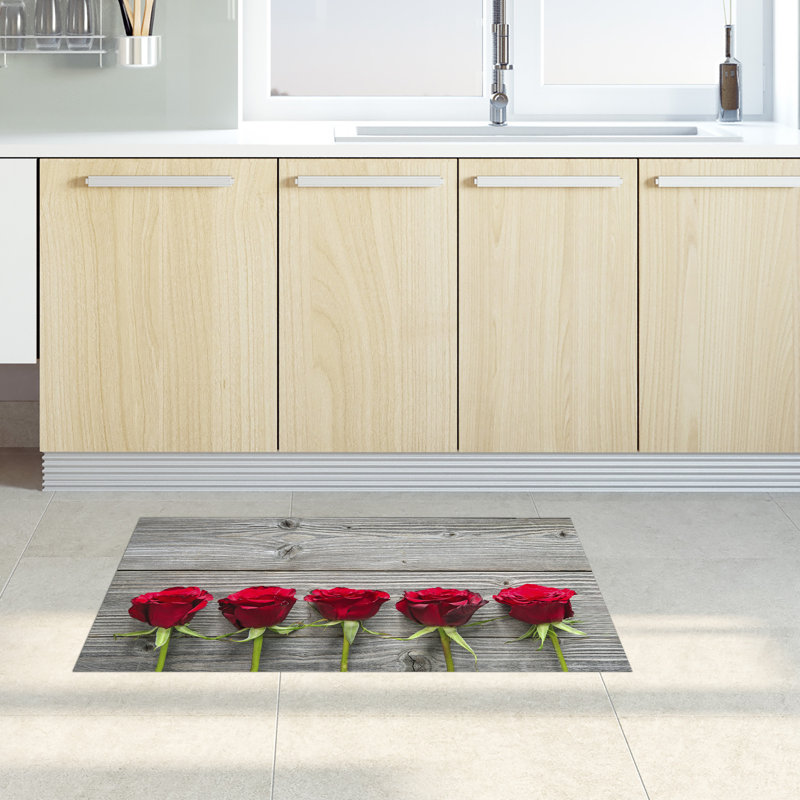 Giavona Floral Area Rug, Rectangle 52 x 280cm