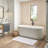 1 Handle Floor Tub Filler with Diverter-37071129