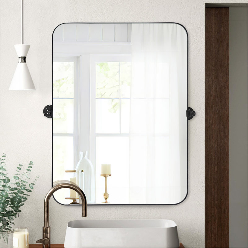 Stylish Bathroom Mirror With Elegant Design And Enhanced Functionality
