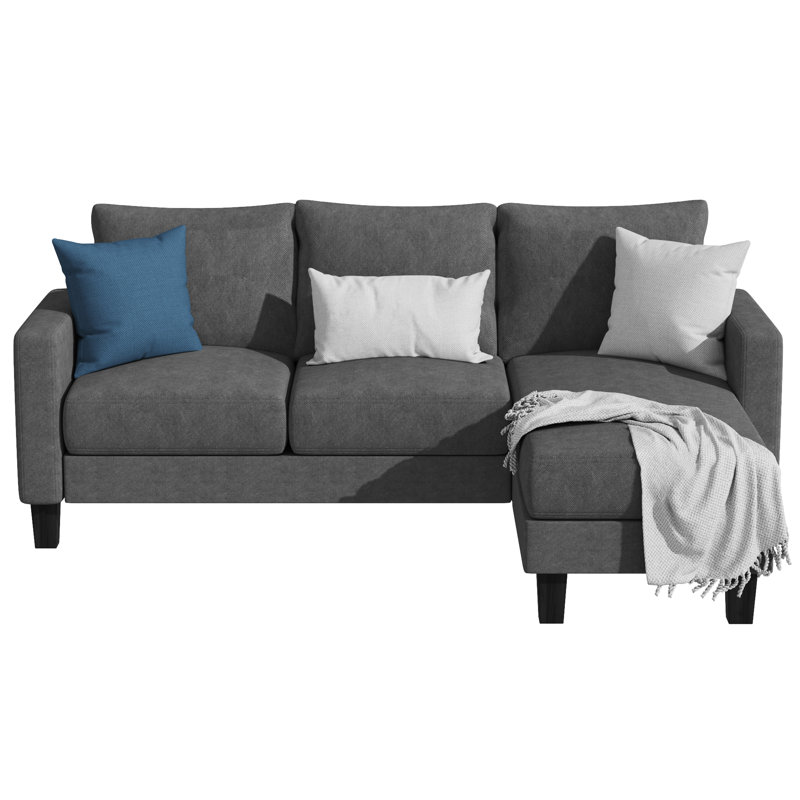 Aretina Upholstered Sectional, Gray