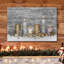 Christmas Holiday Celebration Candles X08 - Photographie sur toile tendue-71021327