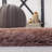 Bevan Luxe Shag Hand Tufted Performance Solid Color Rug-20196334
