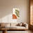 Abstract Abstract Leaf And Geometric Shapes Pattern
