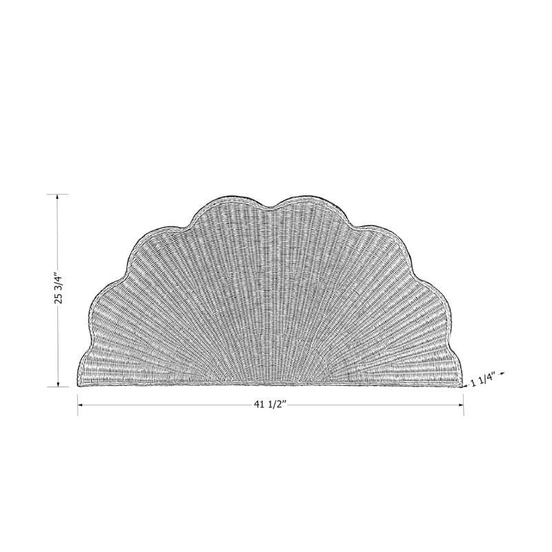 Bloom Panel Headboard, Twin