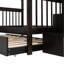 Lit superposé dans la chambre à coucher avec lit gigogne simple et capacité de rangement généreuse - Lit gigogne coloré, structure stable-76582951