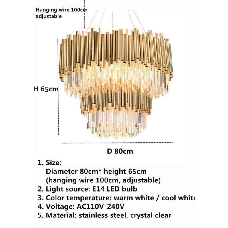 Yemina 20 - Light Chandelier