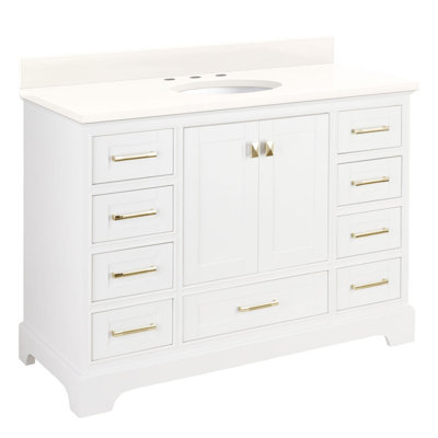 Ensemble de meuble-lavabo simple autoportant Quen