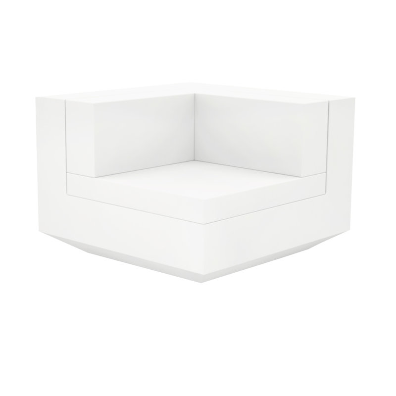 Vela - Canapé d'angle modulaire - Basic, Blanc