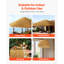 Rouleau de toit de chaume artificiel 1,3 x 3,9 pi Tiki Hut