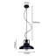 Lacluta 1 - Light Black Dome Pendant