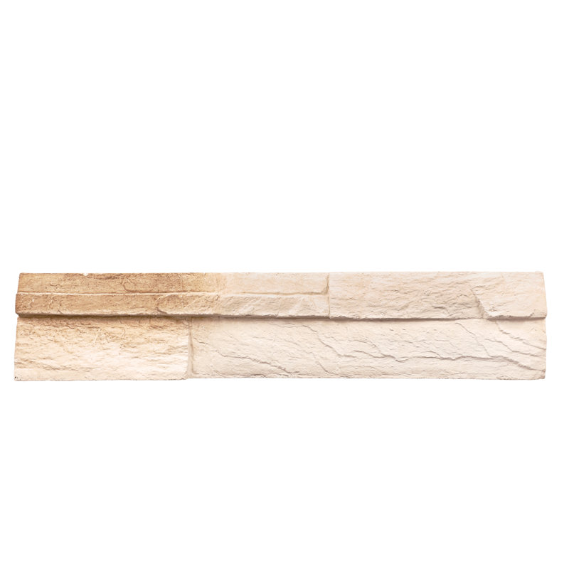 Carreau de mur de pierre empilé 4 po x 20 po
