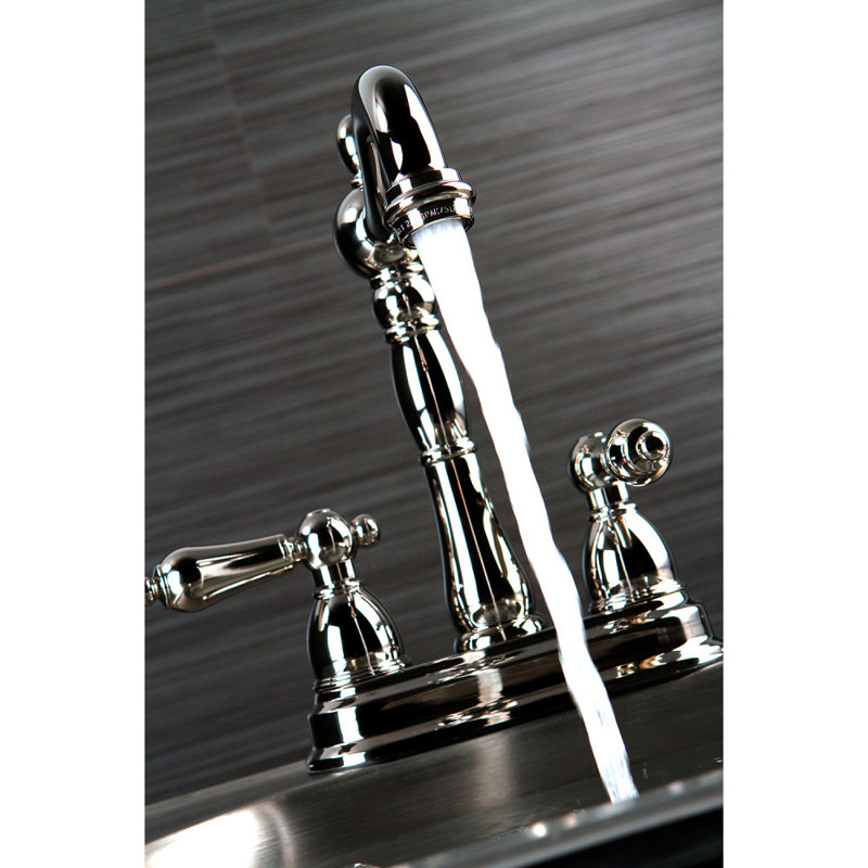 Robinet de bar Kingston, Nickel poli