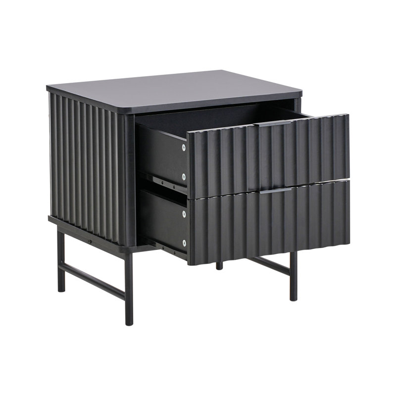 Demetrica 48cm W Bedside Table