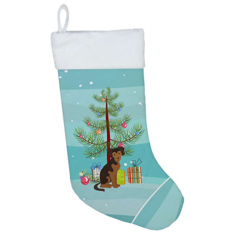 Chaussette de noël joyeux de noël, Chihuahua persan