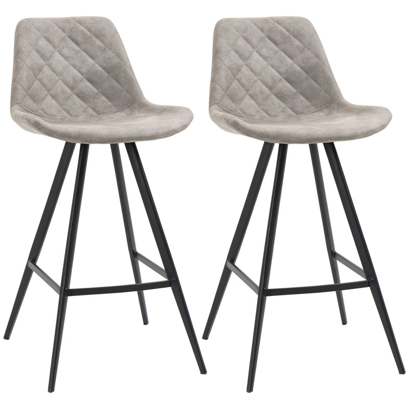 Tabouret de bar 28 po Glover, Gris